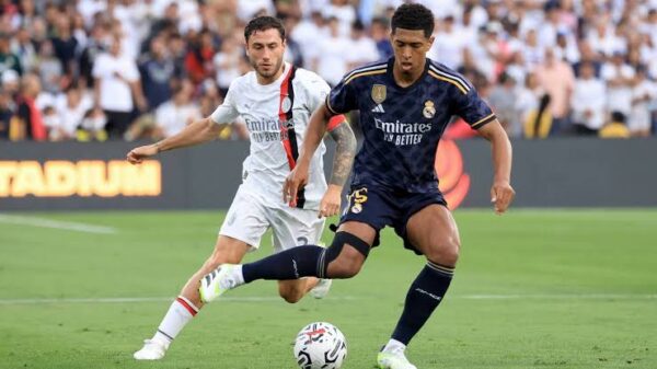 Hasil Uji Coba Pramusim Real Madrid vs AC Milan: El Real Comeback Menang 3 – 2