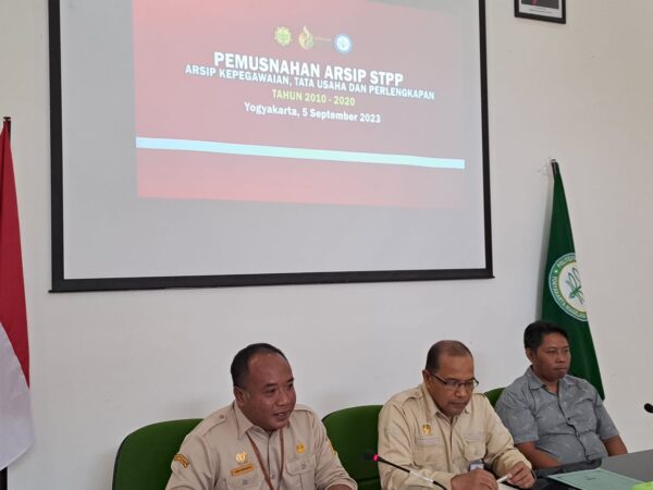 Upaya Jaga Kerahasian Negara, Polbangtan Kementan Benahi Arsip Habis Masa Retensi