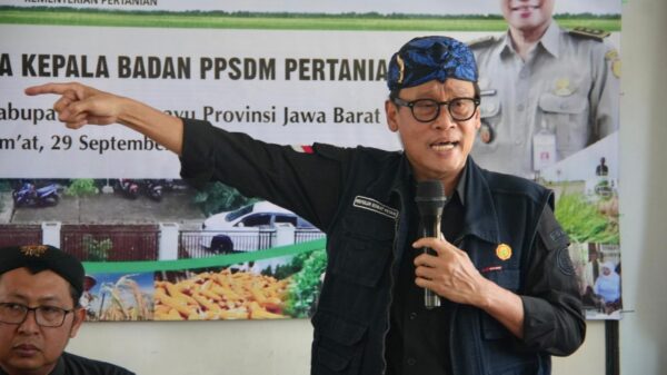 Kunjungi BPP Balongan, Kementan Sebut Pertanian Berkontribusi Nyata Terhadap Ekonomi