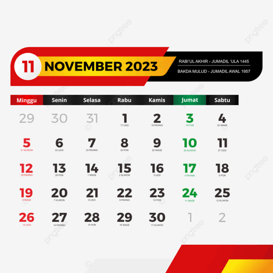 Bulan November 2023 Adakah Hari Libur? Cek Infonya Dibawah Ini
