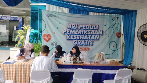 BRI Depok Kembali Gelar Pemeriksaan Kesehatan Gratis