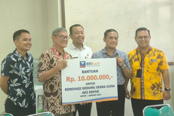 BRI Cabang Depok Serahkan Bantuan Renovasi Tempat Ibadah