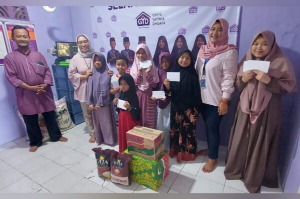 BRI Kramat Jati Berbagi Jumat Berkah di Yayasan Griya Yatim & Dhuafa