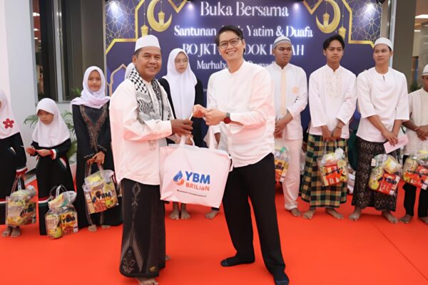 BRI Cabang Pondok Indah Gelar Buka Bersama dan Santunan