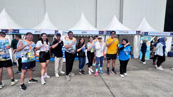 BRI Mabes TNI Cilangkap Meriahkan Air Force Run 2025