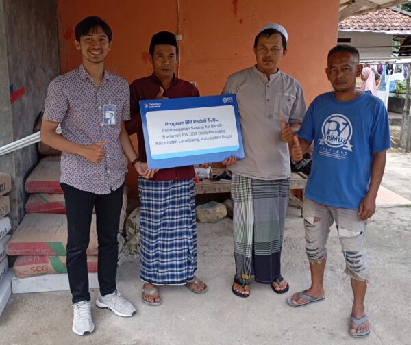 BRI Cabang Bogor Dewi Sartika Salurkan TJSL di Beberapa Titik