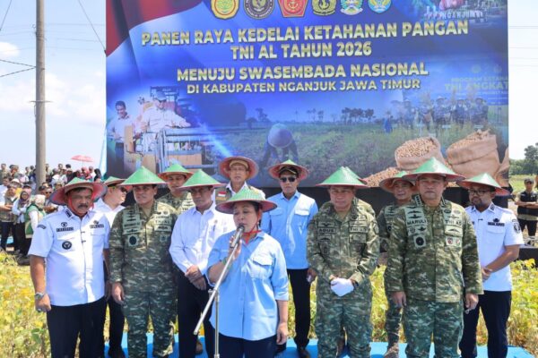 Kementan, TNI AL, dan Pemkab Nganjuk Kolaborasi Pacu Swasembada Kedelai Nasional