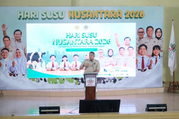 Hari Susu Nusantara 2026, Wamentan Sudaryono Gaungkan Revolusi Susu untuk Anak Indonesia