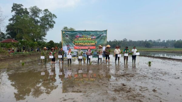 Gerakan Tanam Serempak Perkuat Produksi Pangan dari Lahan Oplah dan CSR