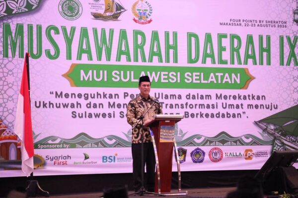 Mentan Amran di Musda MUI Sulsel: Saatnya Kawal Indonesia Menuju Negara Superpower
