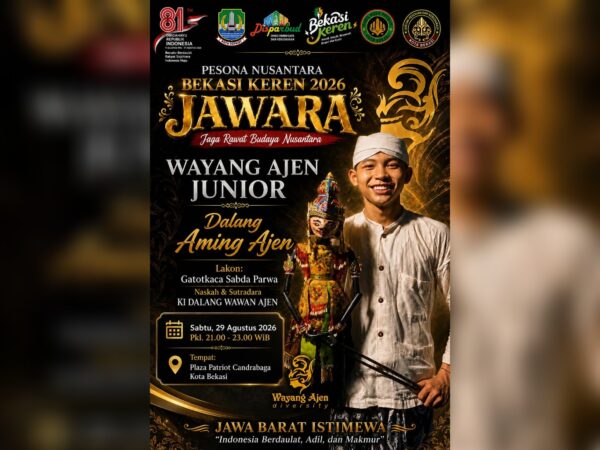Wayang Ajen Junior Dorong Regenerasi Dalang Muda dan Pelestarian Budaya di Kota Bekasi