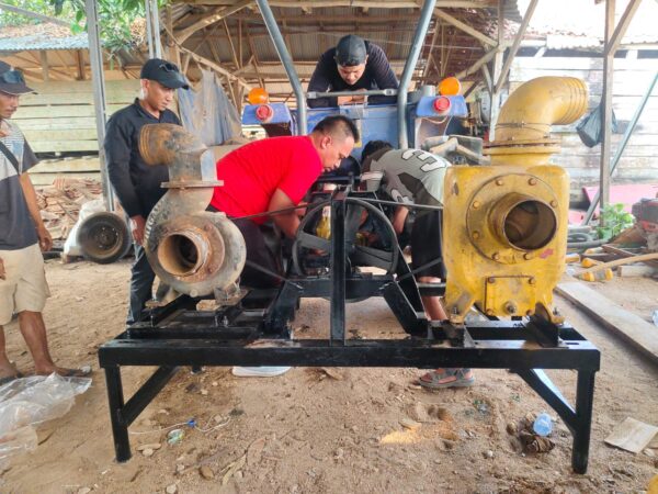 Atasi Kendala Pengairan, Politeknik Enjinering Kementan Kembangkan Pompa Air Bertenaga Traktor
